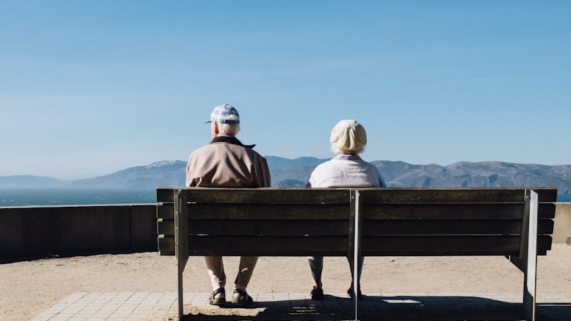 A relaxed senior couple, representing a well-planned retirement corpus